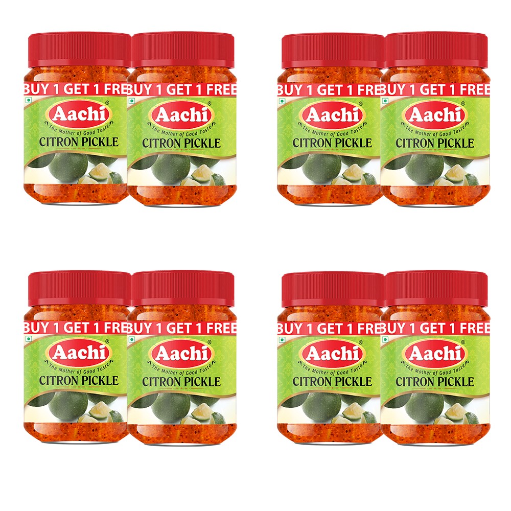 (pack Of 4) Citron Pickle 